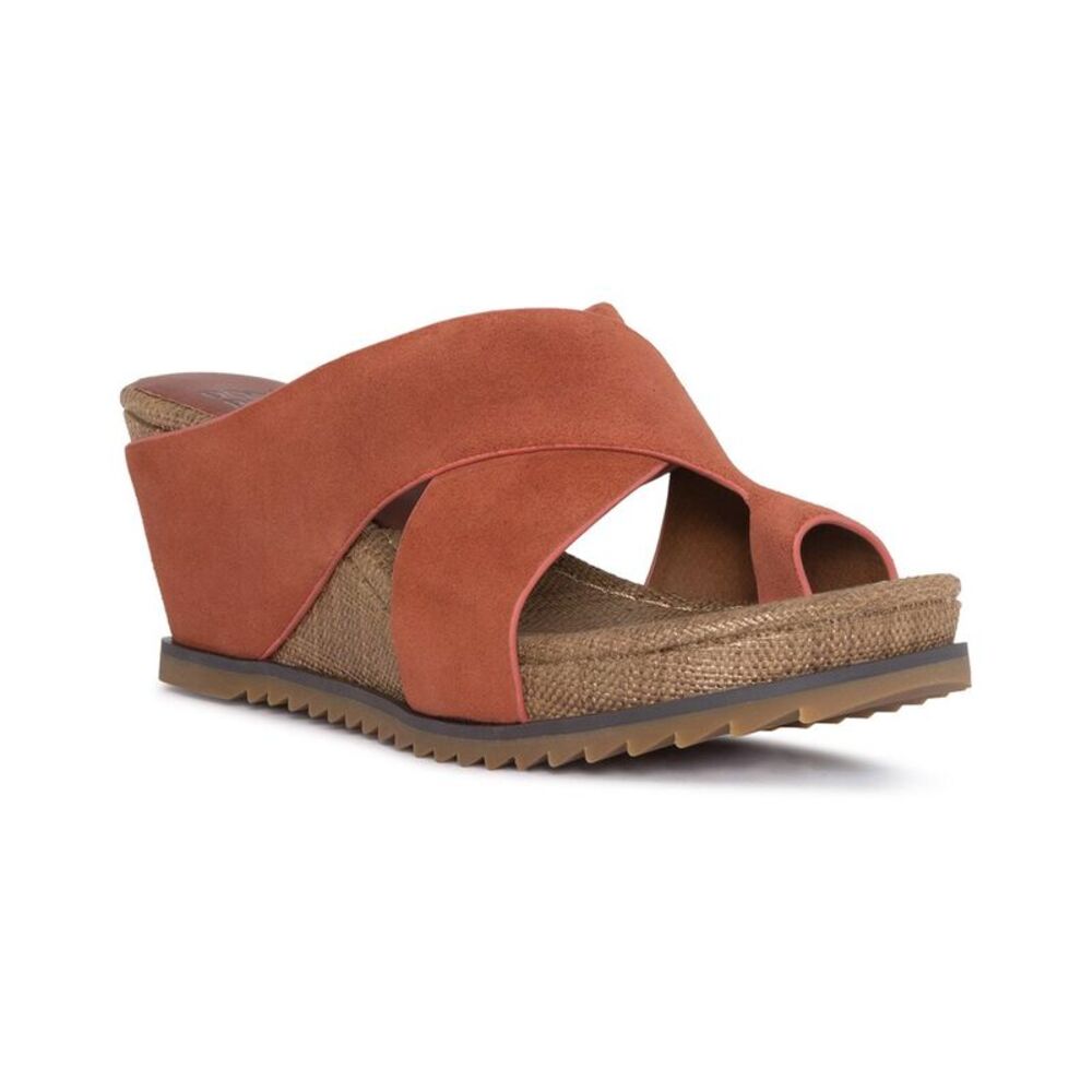 Donald Pliner Sisu Suede Wedge Sandal